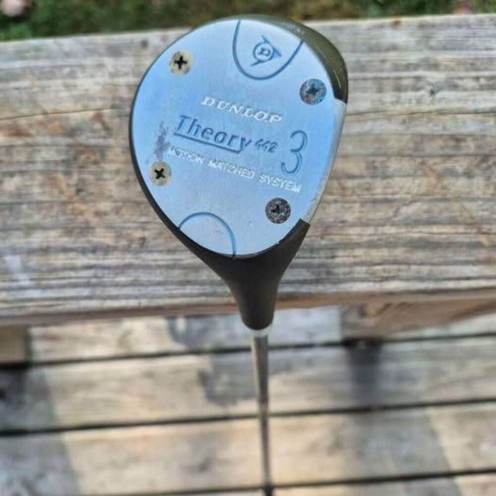 Dunlop Theory 442 Fairway 3 Wood - Steel Shaft TrueTemper - RH - 42"